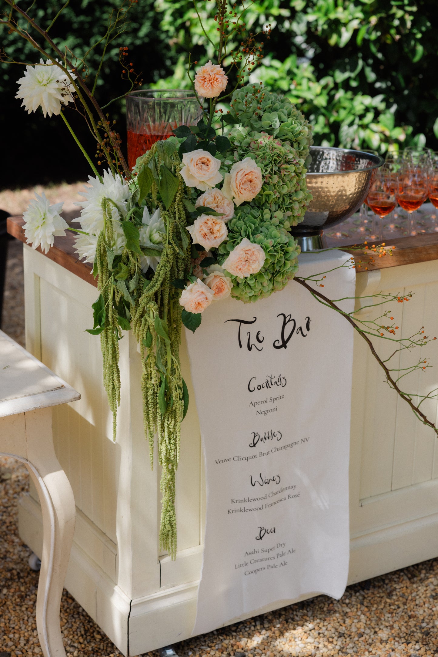 Size 1 Linen Sign