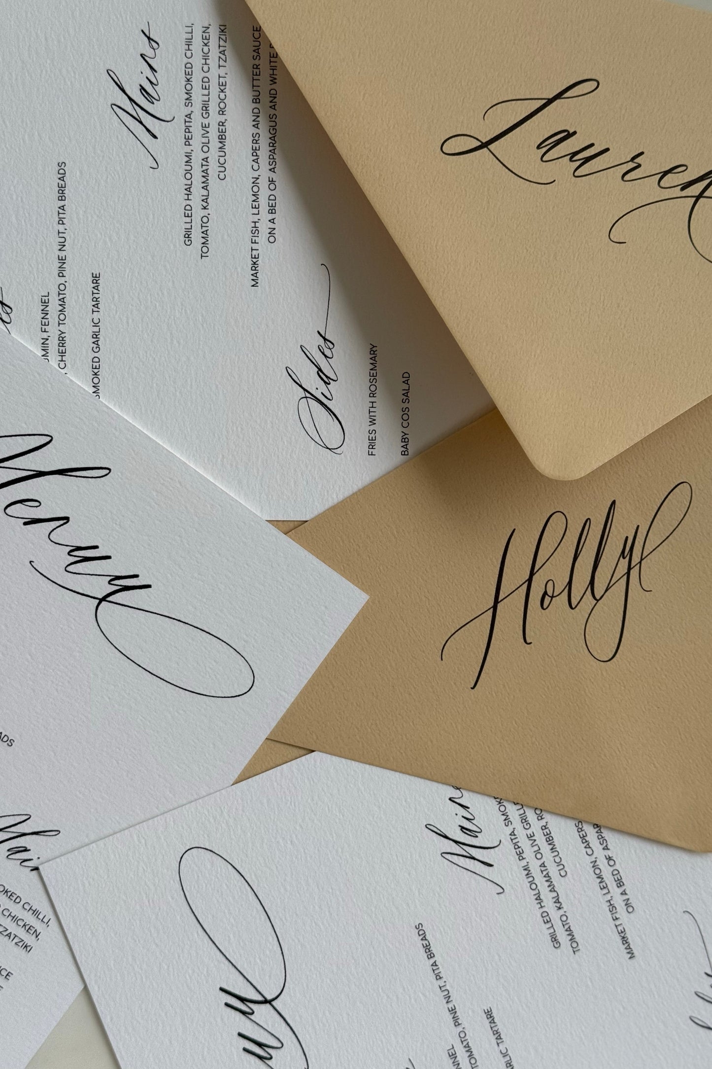 Fleur Menu Template