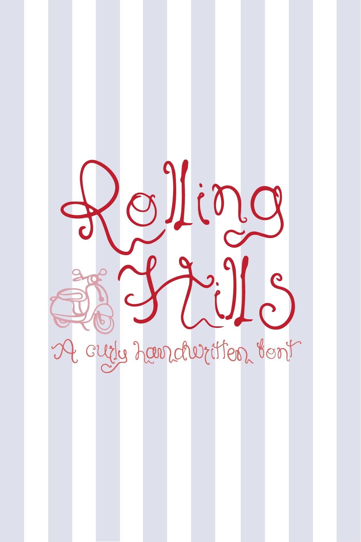 Rolling Hills Handwritten Font