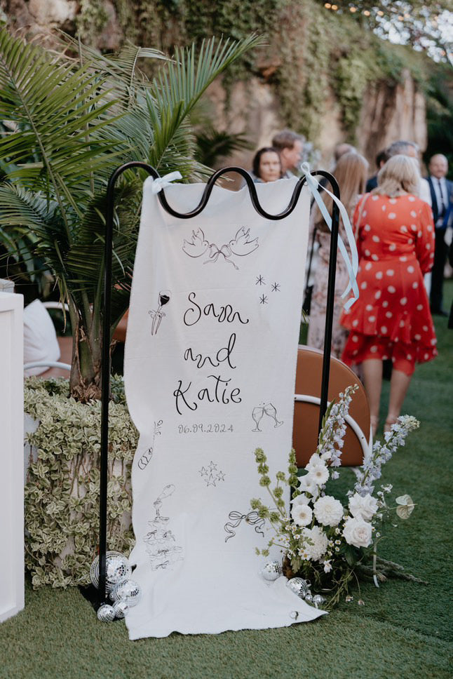 Size 3 Linen Sign - Whimsy