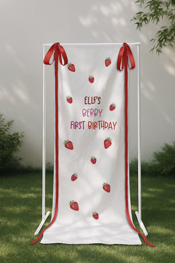 Size 3 Linen Sign - Birthday