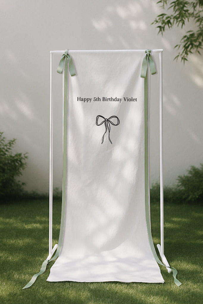 Size 3 Linen Sign - Birthday