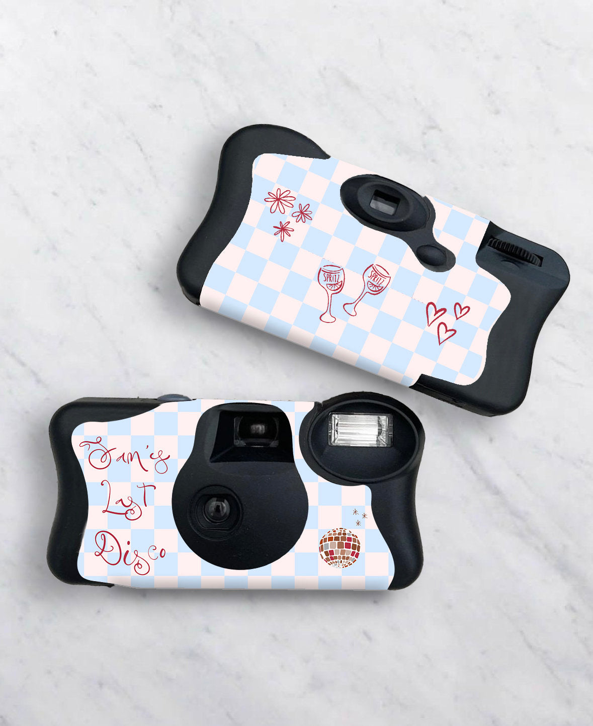 Disposable Camera Wrap Template | Whimsy Design