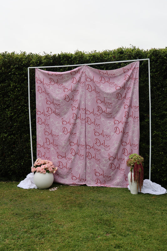 Double Banner Linen Sign
