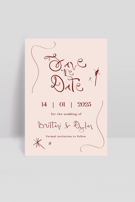 Save The Date Template
