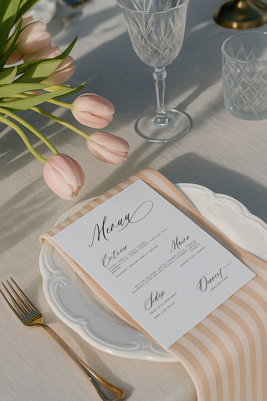 Fleur Menu Template