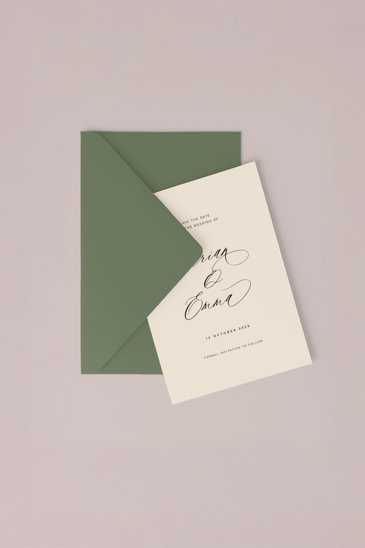 Fleur Save-The-Date Template