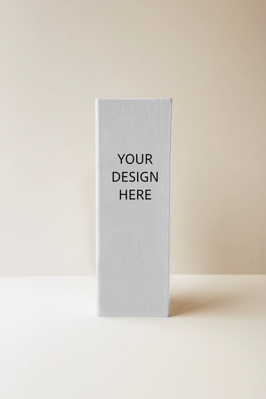 Linen Hard Cover Menu - Print Your Own Design