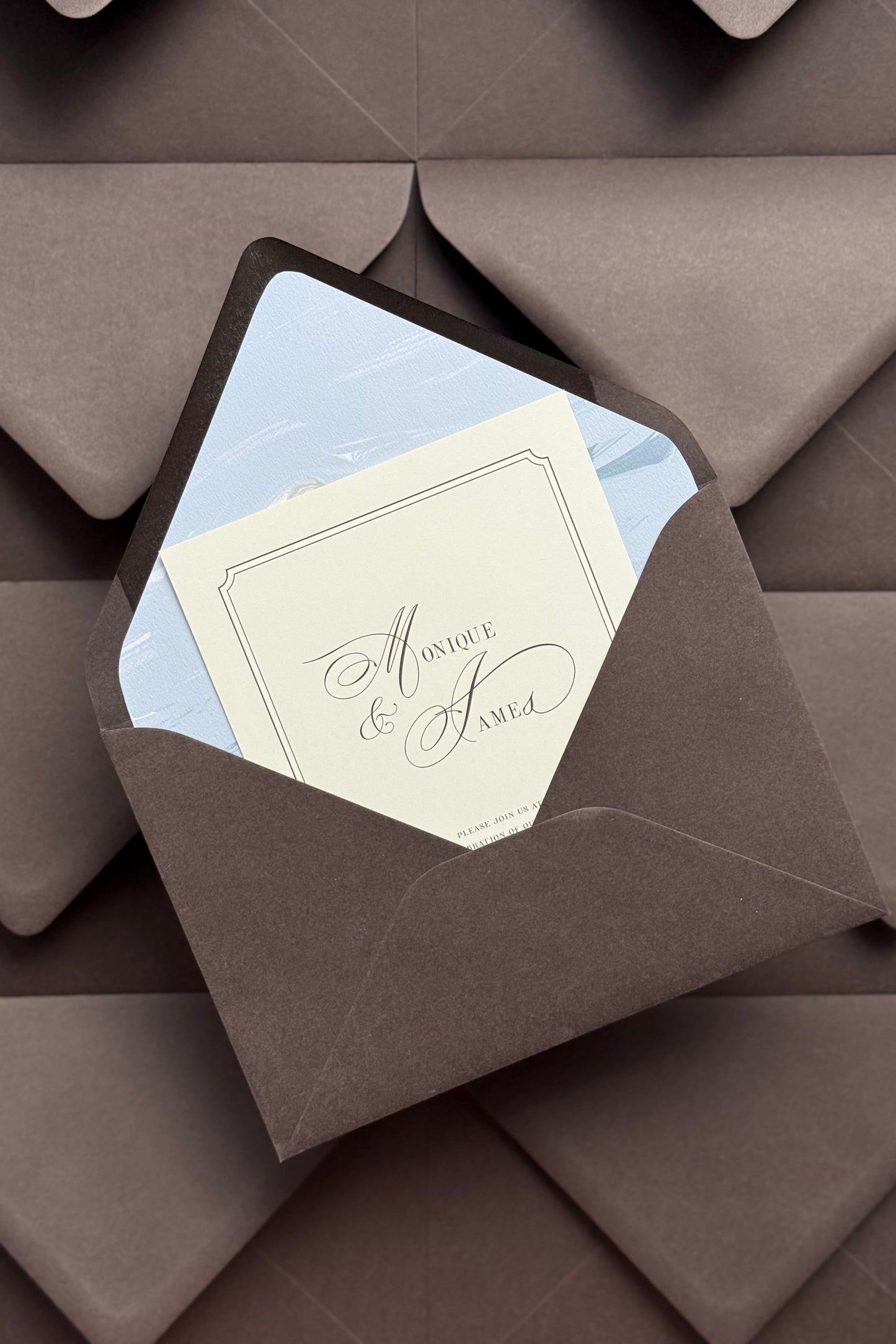 Swan Lake Invitation Template