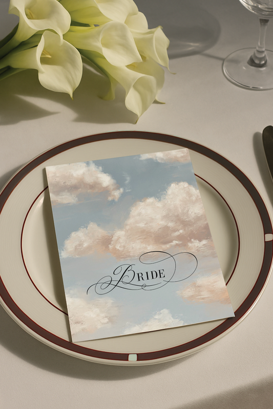 Swan Lake Menu Template