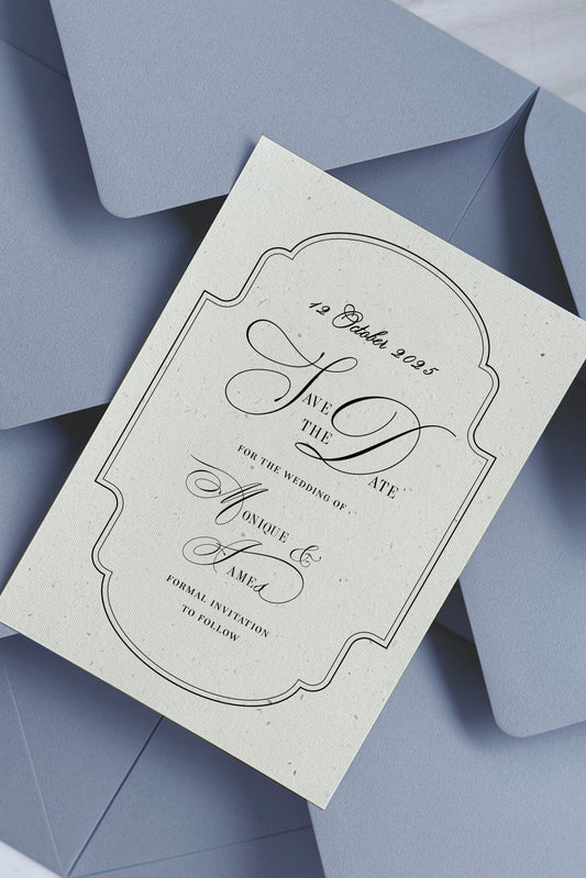 Swan Lake Save-The-Date Template