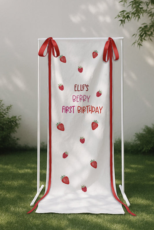 Size 3 Linen Sign - Birthday